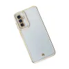 Samsung Galaxy M23 Kılıf Liva Lens Silikon - Beyaz