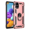 Samsung Galaxy M31s Kılıf Sofya Yüzüklü Silikon Kapak - Rose