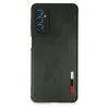 Samsung Galaxy M52 5g Kılıf Loop Deri Silikon - Yeşil