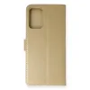 Samsung Galaxy Note 20 Kılıf Trend S Plus Kapaklı Kılıf - Gold
