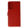 Samsung Galaxy Note 20 Kılıf Trend S Plus Kapaklı Kılıf - Kırmızı