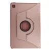 Samsung Galaxy P610 Tab S6 Lite 10.4 Kılıf 360 Tablet Deri Kılıf - Rose Gold