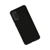 Samsung Galaxy S20 Kılıf Nano İçi Kadife Silikon - Siyah