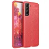 Samsung Galaxy S21 Fe Kılıf Auto Focus Kapak - Kırmızı