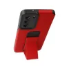 Samsung Galaxy S21 Fe Kılıf Mega Standlı Silikon - Kırmızı