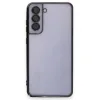 Samsung Galaxy S21 Fe Kılıf Razer Lensli Silikon - Siyah