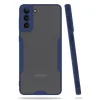 Samsung Galaxy S21 Plus Kılıf Platin Silikon - Lacivert