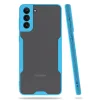 Samsung Galaxy S21 Plus Kılıf Platin Silikon - Mavi