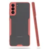 Samsung Galaxy S21 Plus Kılıf Platin Silikon - Pembe