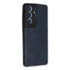 Samsung Galaxy S21 Ultra Kılıf Loop Deri Silikon - Lacivert