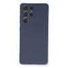 Samsung Galaxy S21 Ultra Kılıf Nano İçi Kadife Silikon - Gri