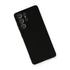 Samsung Galaxy S21 Ultra Kılıf Nano İçi Kadife Silikon - Siyah