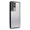 Samsung Galaxy S21 Ultra Kılıf Razer Lensli Silikon - Siyah