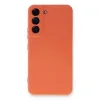 Samsung Galaxy S22 Plus Kılıf Nano İçi Kadife Silikon - Turuncu