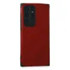 Samsung Galaxy S22 Ultra Kılıf Loop Deri Silikon - Kırmızı