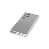 Samsung Galaxy S22 Ultra Kılıf Razer Lensli Silikon - Gümüş