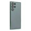 Samsung Galaxy S22 Ultra Kılıf Razer Lensli Silikon - Yeşil