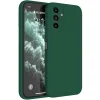 Samsung Galaxy S23 Fe Kılıf First Silikon - Koyu Yeşil