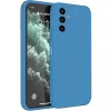 Samsung Galaxy S23 Fe Kılıf First Silikon - Mavi
