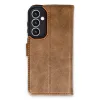 Samsung Galaxy S23 Fe Kılıf Trend S Plus Kapaklı Kılıf - Taba