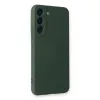Samsung Galaxy S23 Plus Kılıf Nano İçi Kadife Silikon - Koyu Yeşil
