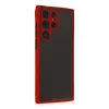 Samsung Galaxy S23 Ultra Kılıf Montreal Silikon Kapak - Kırmızı