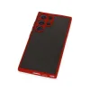 Samsung Galaxy S23 Ultra Kılıf Montreal Silikon Kapak - Kırmızı