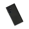Samsung Galaxy S23 Ultra Kılıf Nano İçi Kadife Silikon - Siyah