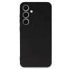 Samsung Galaxy S24 Fe Kılıf Nano İçi Kadife Silikon - Siyah