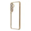 Samsung Galaxy S24 Fe Kılıf Razer Lensli Silikon - Gold