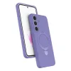 Samsung Galaxy S24 Fe Regal Magsafe Standlı Kapak - Lila