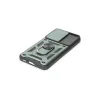 Samsung Galaxy S24 Kılıf Pars Lens Yüzüklü Silikon - Yeşil
