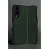 Samsung Galaxy S25 Edge Trend S Plus Kapaklı Kılıf - Koyu Yeşil