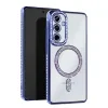Samsung Galaxy S25 Fe Joke Simli Magneticsafe Kılıf - Mavi