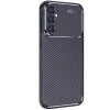 Samsung Galaxy S25 Kılıf Auto Focus Karbon Kapak - Lacivert