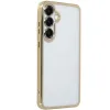 Samsung Galaxy S25 Plus Kılıf Razer Lensli Silikon - Gold