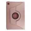Samsung Galaxy T500 Tab A7 10.4 Kılıf 360 Tablet Deri Kılıf - Rose Gold