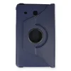 Samsung Galaxy T560 Tab E 9.7 Kılıf 360 Tablet Deri Kılıf - Lacivert