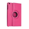 Samsung Galaxy Tab A11 360 Tablet Deri Kılıf - Pembe