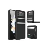 Samsung Galaxy Z Flip 3 Kılıf Belt Flip Kapak - Siyah