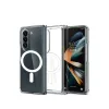 Samsung Galaxy Z Fold 5 Kılıf Magneticsafe Şeffaf Silikon - Şeffaf