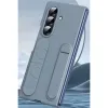 Samsung Galaxy Z Fold 7 Kılıf Costa Standlı Kapak - Gri