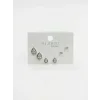 Su Damlası Detaylı Altılı Küpe - Kp00585