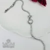Zirkon 2,5 Mm Taşlı Pirinç Bileklikler 18+2,5 Cm Uzatma Payı - Kbl0130