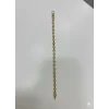   Zirkon Taşlı Pirinç Cm Bileklik 17+2 Cm  - Kbl0423
