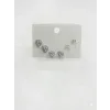 Taşlıkalp Detaylı Altılı Küpe - Kp00595