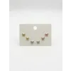 Tatlı Minik Fiyonklar Altılı Küpe - Kp00667