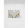 Tatlı Minik Kaplumbağalar Altılı Küpe - Kp00663