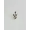 Tavşan Detaylı Göbek Piercing - Pg0114