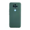 Tecno Camon 16 Kılıf Nano İçi Kadife Silikon - Koyu Yeşil